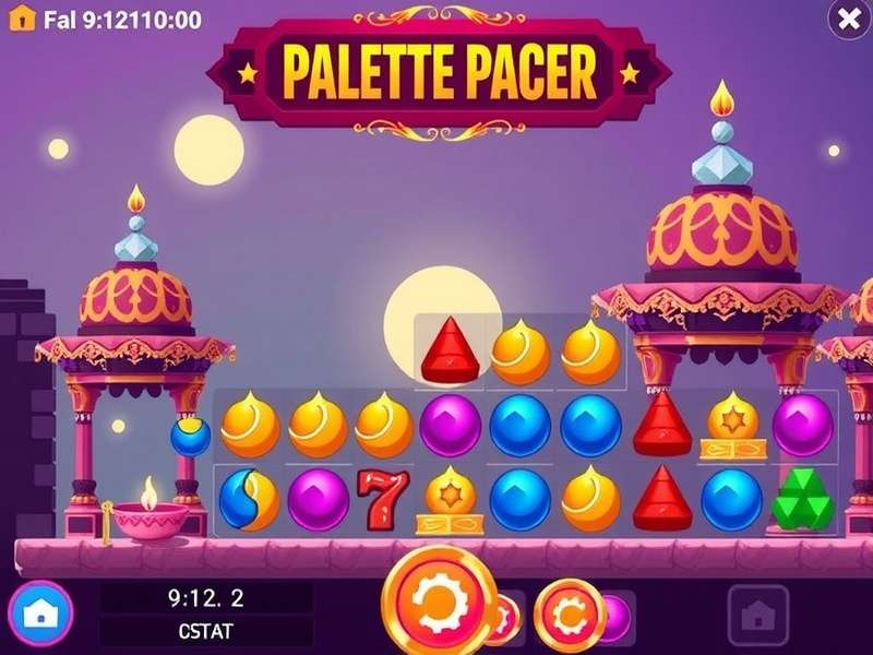 Palette Pacer Gameplay Screenshot